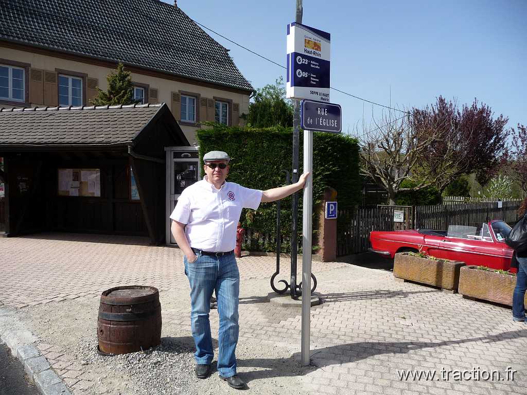 2011_04_Rodage (59).jpg - 10/04/2011 - 68053 MULHOUSE CEDEX Club de Véhicules Anciens d'Alsace Mulhouse 2ème Rodage Printanier, Soppe le Haut
